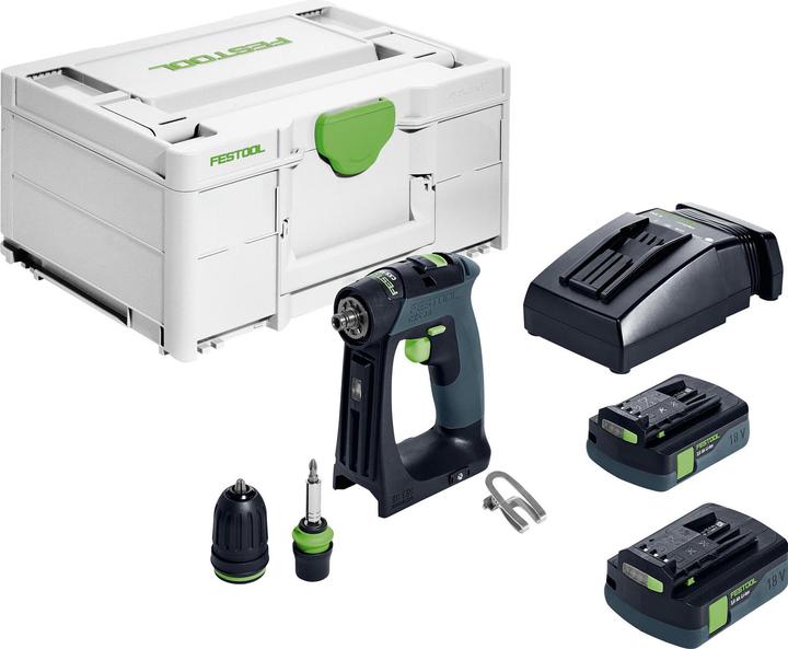 Productafbeelding Festool Accuboormachine CXS 18 C 3.0-Plus (Oplaadbare batterij)