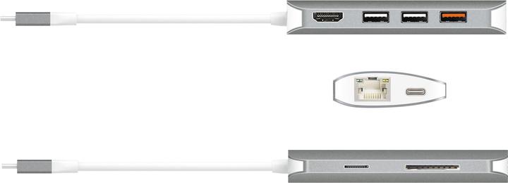 Actual product image j5Create JCD383 (USB-C, 5 Ports)