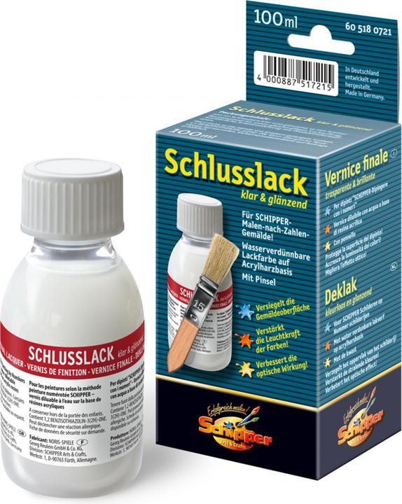 Schipper Malen Nach Zahlen: Schlusslack klar & glänzend