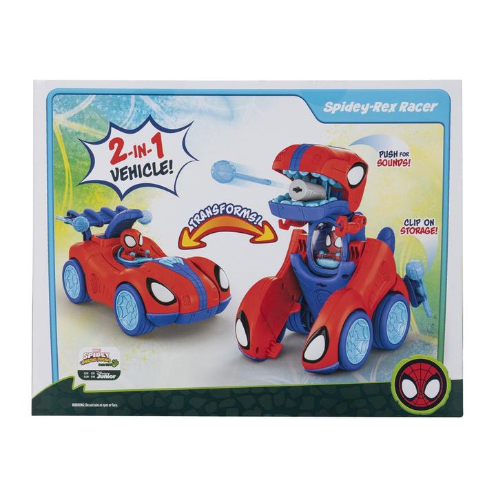 Actual product image Jazwares Spidey und seine Superfreunde - Fahrzeug - Spidey-Rex Racer