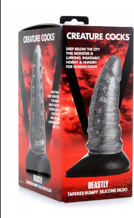 Produktbild Frisky Beastly Tapered Bumpy Silicone Dildo
