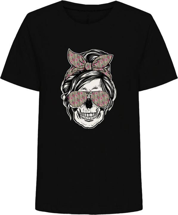 Actual product image Only Onlstella Life S/S Skull Top Cs Jrs (S)