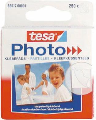 Actual product image tesa Photo adhesive pads, self-adhesive, 250 photo corners