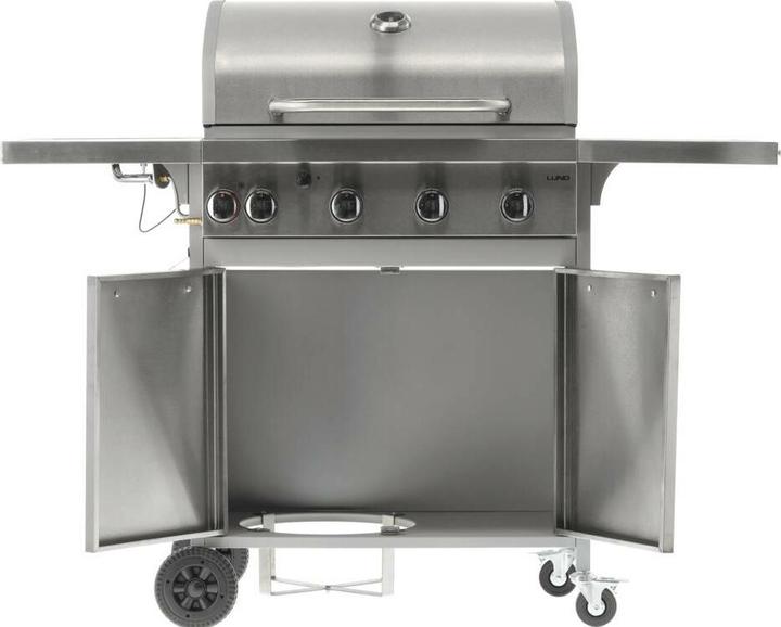 Produktbild Vorel Lund Grill Gazowy 4+1 żeliwny Ruszt 16kw (16 kW)