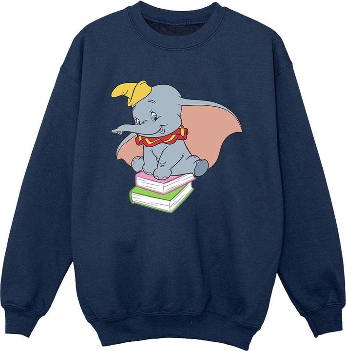 Immagine prodotto Disney Dumbo Sitting On Books Felpa Ragazzi (104)