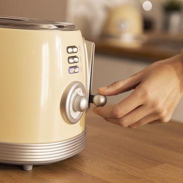 Image du produit Cecotec Grille-pain Toast&Taste 800 Vintage (Jaune)