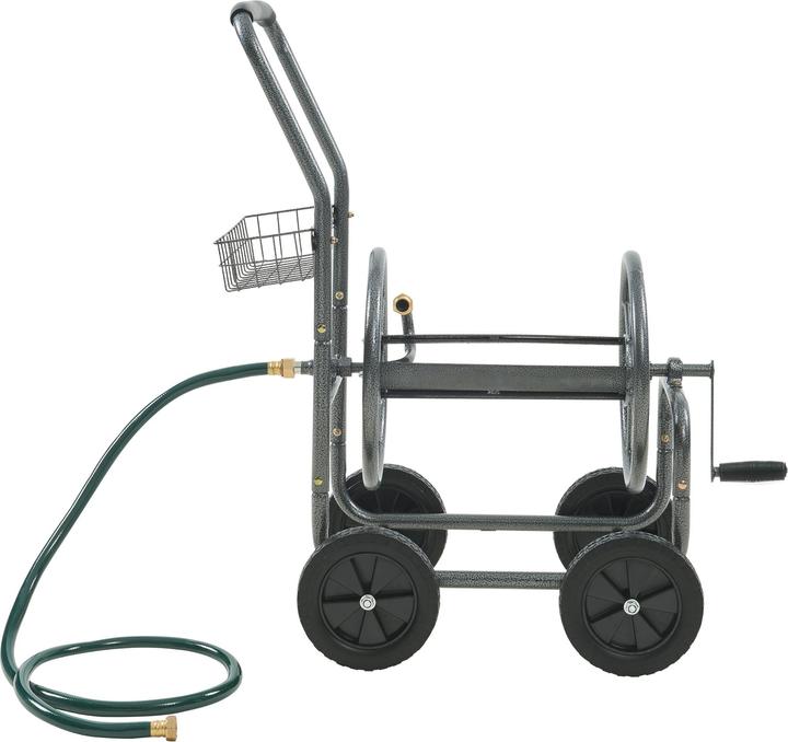 Actual product image Pro-Tec Schlauchwagen Gelibolu für 3/4 Zoll Schlauch max. 65 m Grau (1.50 m)