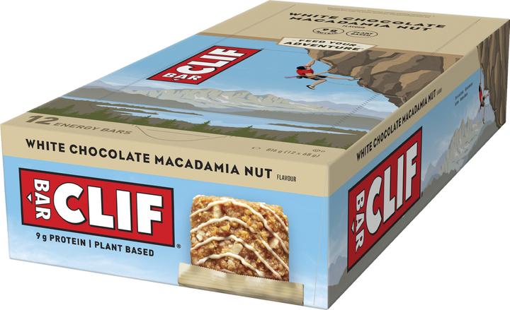 Actual product image Clif Bar Energy bar (Macadamia nut, White chocolate, 12 pcs., 816 g)