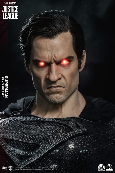 Immagine prodotto Infinity Studios Snyder's Justice League "Superman - Versione Nera" 1/1 Busto a grandezza naturale