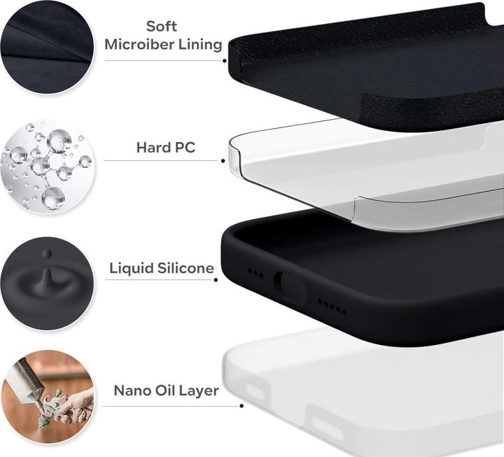 Produktbild Screenguard Liquid Silicone Case (Apple iPhone 15 Pro Max)