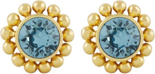 Gold, Aquamarinblau