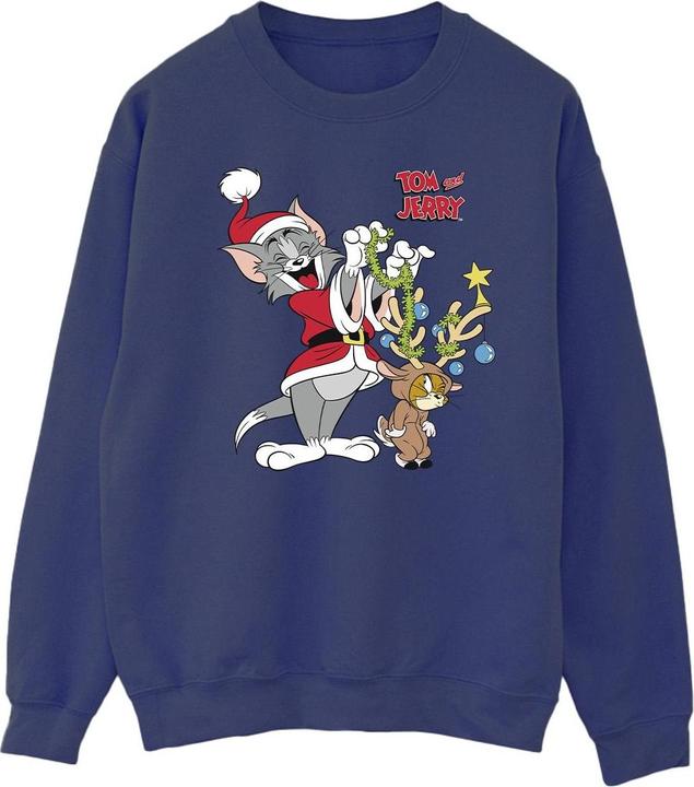 Immagine prodotto Tom & Jerry Christmas Reindeer Felpa Uomo (5XL)