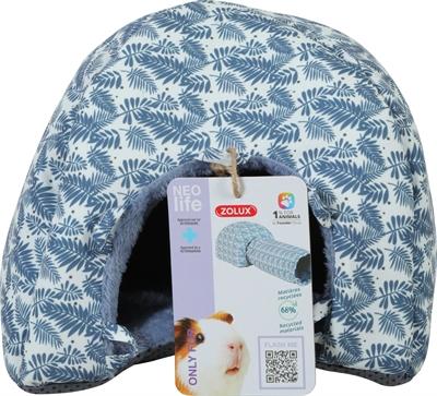 Produktbild Zolux Neolife Iglo Cavia Blauw - 25X25X20 Cm