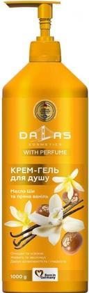Produktbild Konjac Sponge DALAS Kremowy żel pod prysznic Masło Shea i Wanilia 1000g