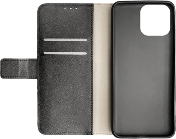 Actual product image Just in Case PU-leather Book Case Black Apple iPhone 13 Pro Max (Apple iPhone 13 Pro Max)