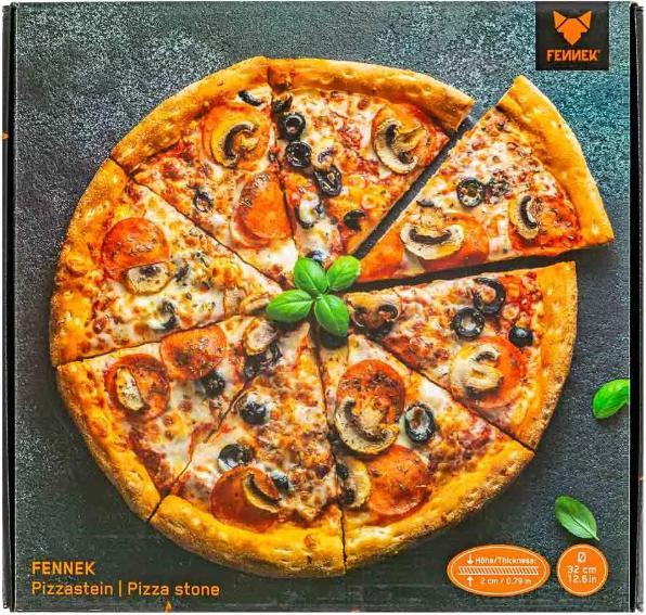 Produktbild Fennek Grill Pizzastein Cordierit, Ø 32 cm