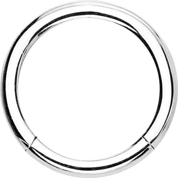 Star Piercing Micro Segmentring klappbar silber (ohne Messing, 925 Sterlingsilber)