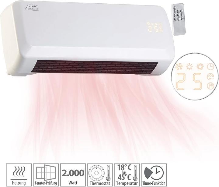 Image du produit Sichler Aérotherme mural compact (2000 W)