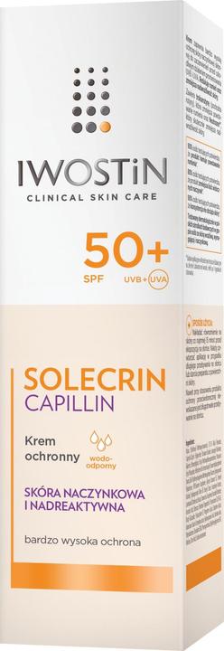 Image du produit Iwostin Solcrin Capillin, crème protectrice, SPF 50+, 50 ml (Crème solaire, SPF 50, 50 ml)