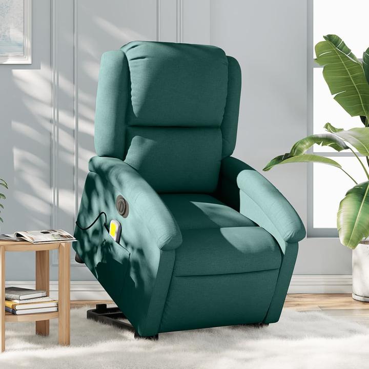 Actual product image VidaXL Massage chair with stand-up aid fabric