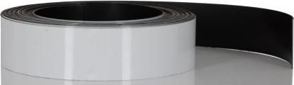 Image du produit Rs Pro Bande magnétique en ferrite de strontium, autocollante, épaisseur 1,5mm L. 25,4mm, L. 30m, 44g /