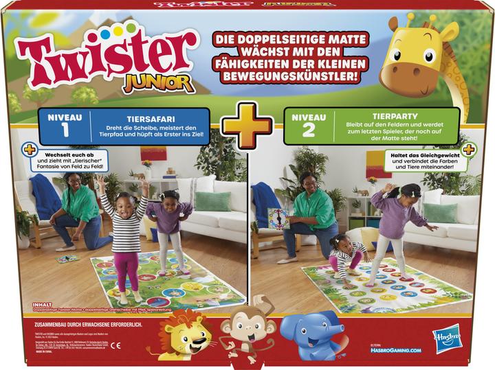 Actual product image Hasbro Gaming Twister Junior (German)