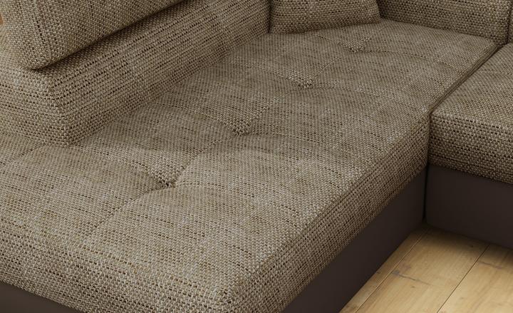 Actual product image ELTAP Anton (Corner sofa, 4-seater, Sofa bed)