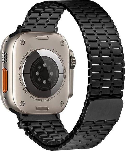 Immagine prodotto MU Classic Serie in acciaio inossidabile Bracciale in acciaio inossidabile (38 mm, 40 mm, 41 mm, Acciaio inossidabile, Apple Watch Series 3, Apple Watch Series 1, Apple Watch Series 2, Apple Watch Serie 5, Apple Watch Serie 6, Apple Watch Series 7, Apple Watch Series 8, Apple Watch Series 9, Apple Watch SE, Apple Watch Serie 4)