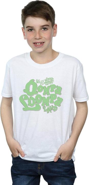 Image du produit Willy Wonka & the Chocolate Factory - T-shirt OOMPA LOOMPA LAND - Garçon (116)