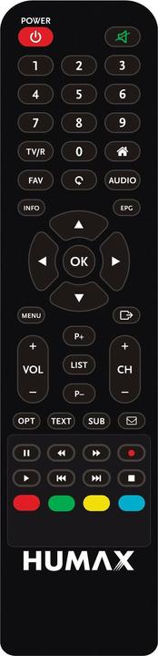 Image du produit Humax Eco II HD+ (0.26 Go, DVB-S, Slot CI)