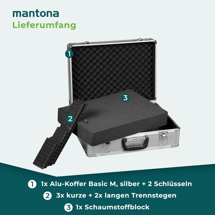 Actual product image mantona Aluminium photo case Basic M (Photo case)