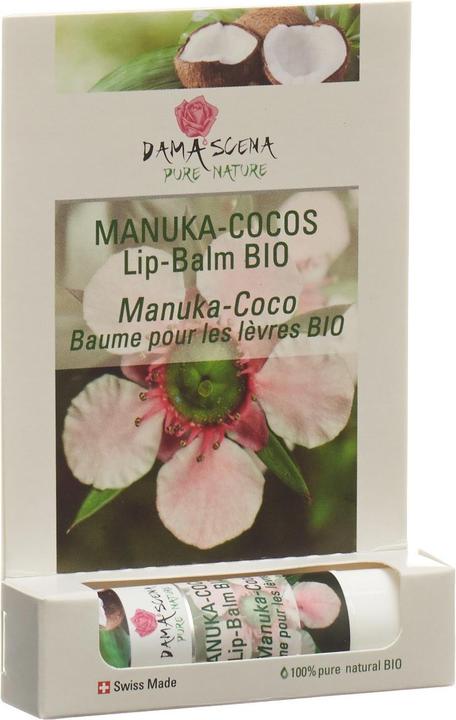 Produktbild Damascena Manuka Cocos Lip Balm Bio (Pflegestift)
