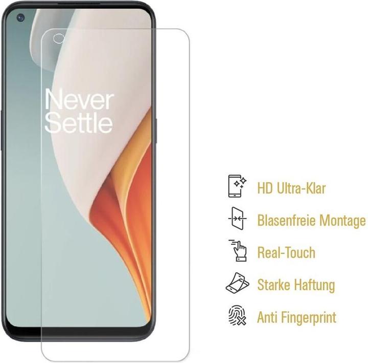 Produktbild Protectorking 4x Premium Displayschutzfolie 3D KLAR (4 Stück, OnePlus Nord N100)