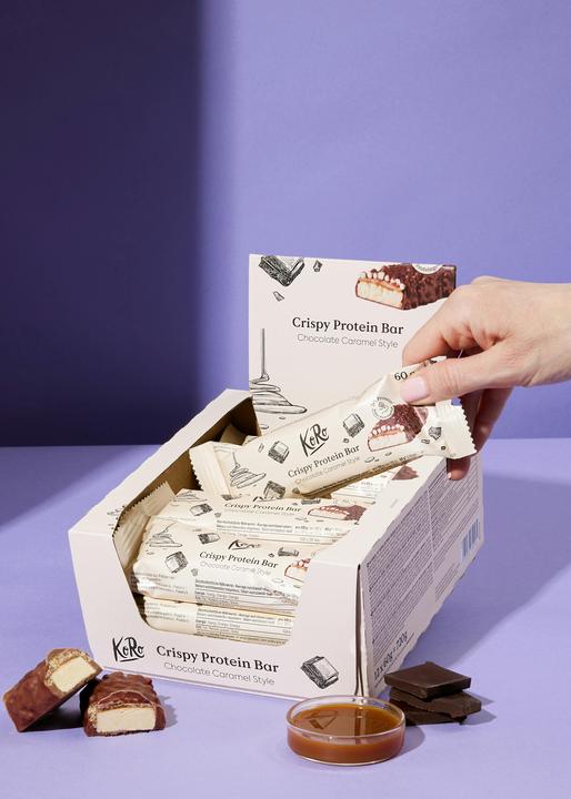 Produktbild KoRo Crispy Protein Bar (Karamellgeschmack, 12 Stk., 720 g)