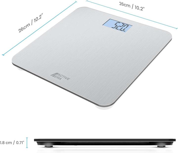 Immagine prodotto Active Era Digitale Personenwaage (180 kg)