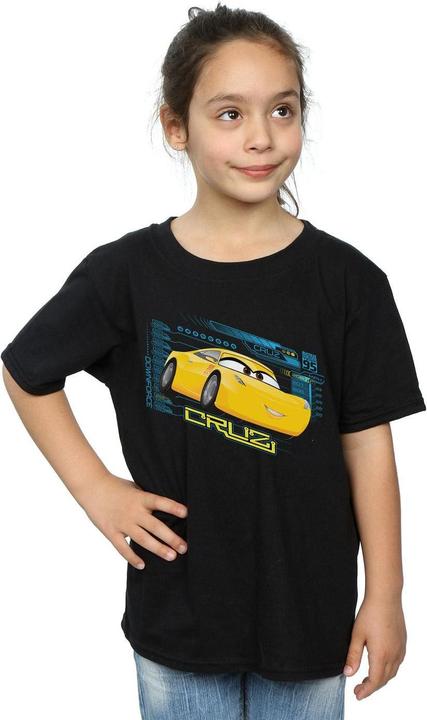 Actual product image Disney Girls Cars Cruz Ramirez Cotton T-Shirt (152, 158)