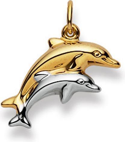 Produktbild Muau Delphin (750, Weissgold, 18K Gelbgold)