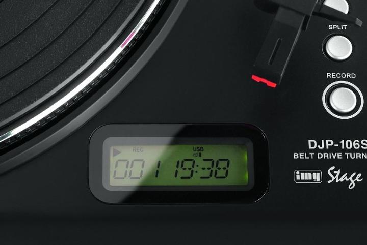Actual product image Img Stage Line DJP-106SD turntable, USB. SD, SDHC, MP3