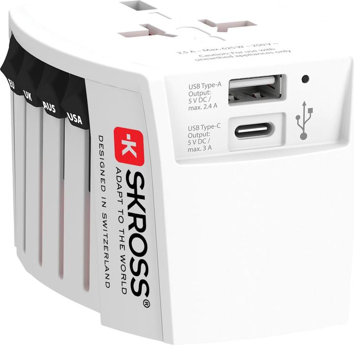 Actual product image Skross World Travel Adaptor