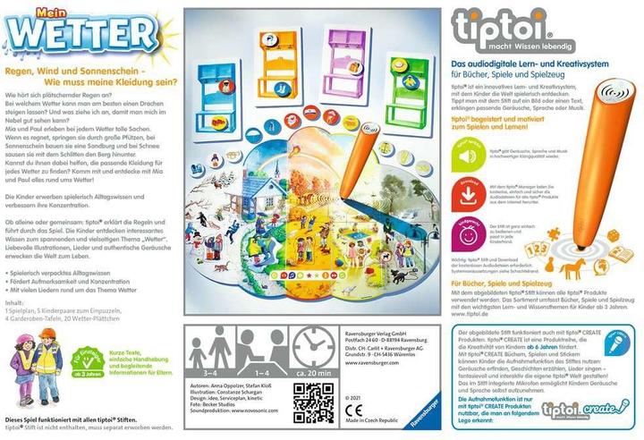 Actual product image Ravensburger My weather (German)