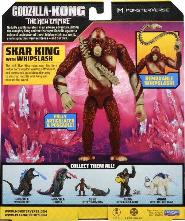 Produktbild Monsterverse Scar King W Whip Weapon, 15 cm (271-35305)