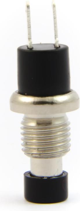 Image du produit Purecrea Bouton-poussoir encastrable noir 7mm 2P