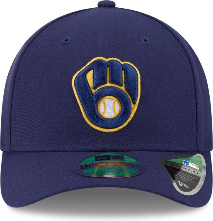 Produktbild New Era 9Forty M-Crow Cap - Authentic Milwaukee Brewers