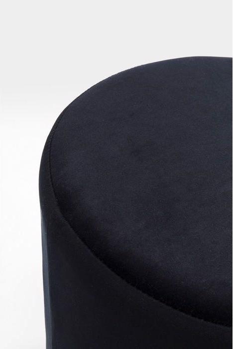 Actual product image Kare Design Stool Cherry Black Brass Ø35cm