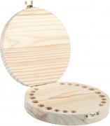 Actual product image Rayher Wooden box for milk teeth