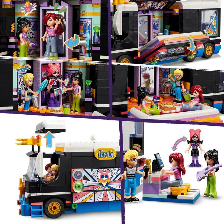 Produktbild LEGO Popstar-Tourbus (42619, LEGO Friends)