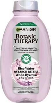 Actual product image Garnier Ultra Doux Shampoo For Long Hair Replumping Rise Water & Starch 400Ml (400 ml)