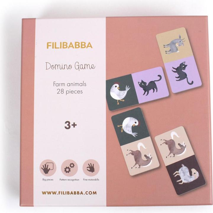 Immagine prodotto Filibabba Gioco del domino - Animali della fattoria