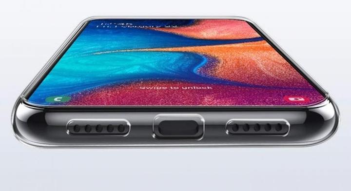 Actual product image Screenguard Samsung Galaxy A20e Flexible TPU Clear Case (Samsung Galaxy A20e)