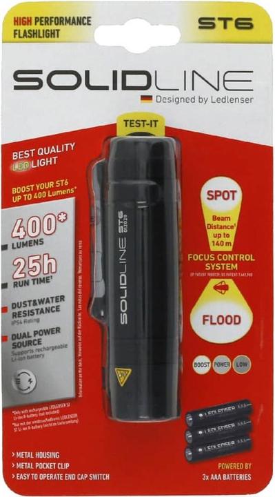 Actual product image Ledlenser LED torch Solidline ST6 (11.50 cm, 320 lm)